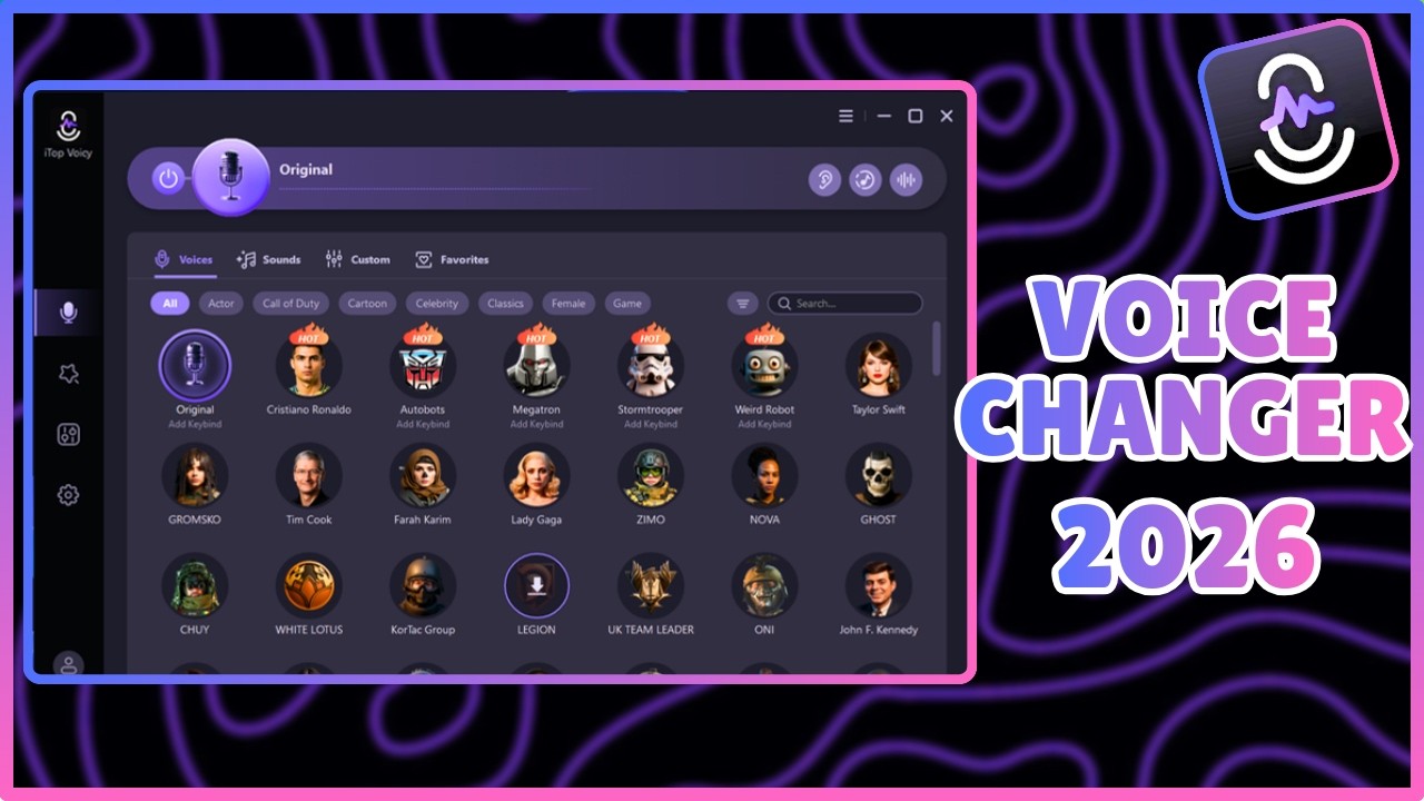 ♡ *Best AI Voice Changer* for Discord & Gaming | iTop Voicy Tutorial ♡
