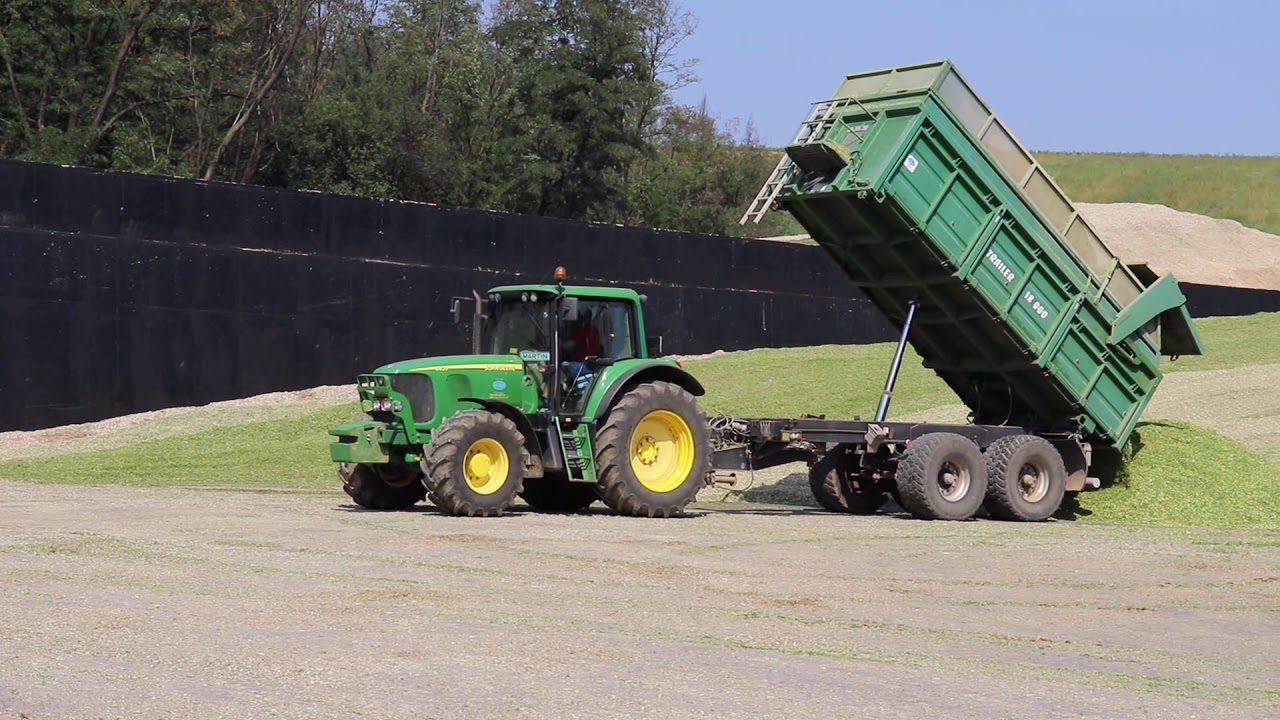 Siláže 2019|John Deere | Case IH |Liebherr | Bioplynka STAVOS|