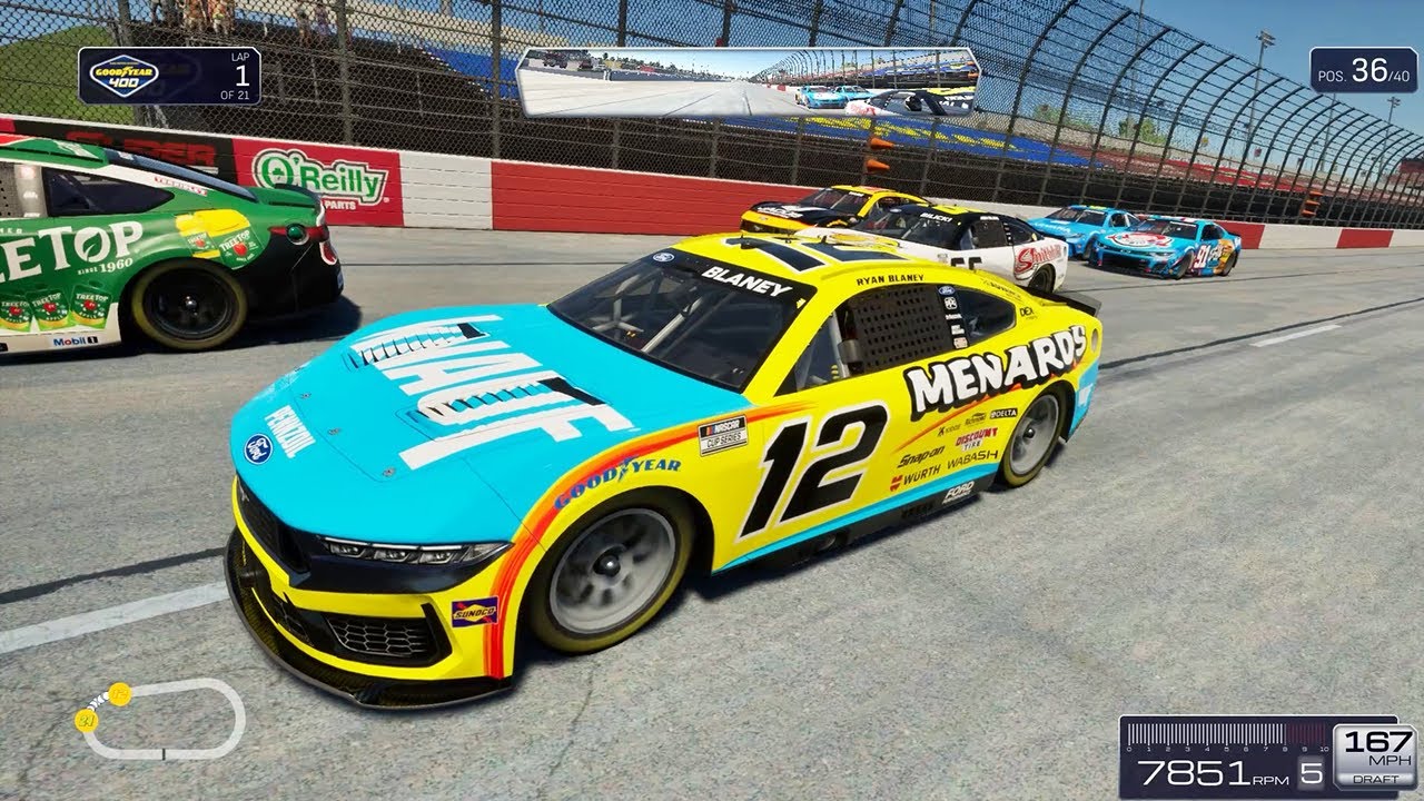 NASCAR 25 - Gameplay PC