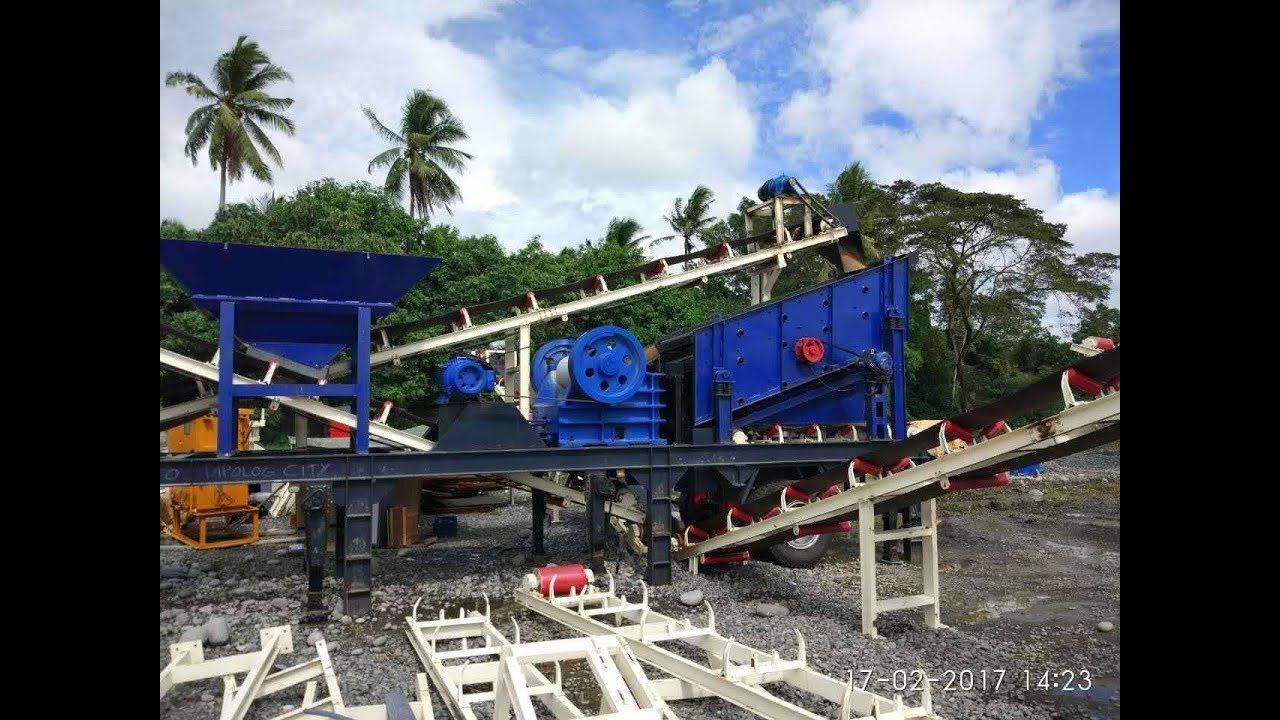 Mobile separator, mobile screen plant in the philippines, movable screening machine