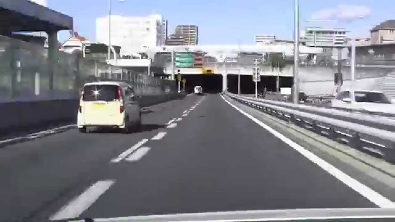 名古屋高速と名二環　ノンストップ全線走破　　10倍速