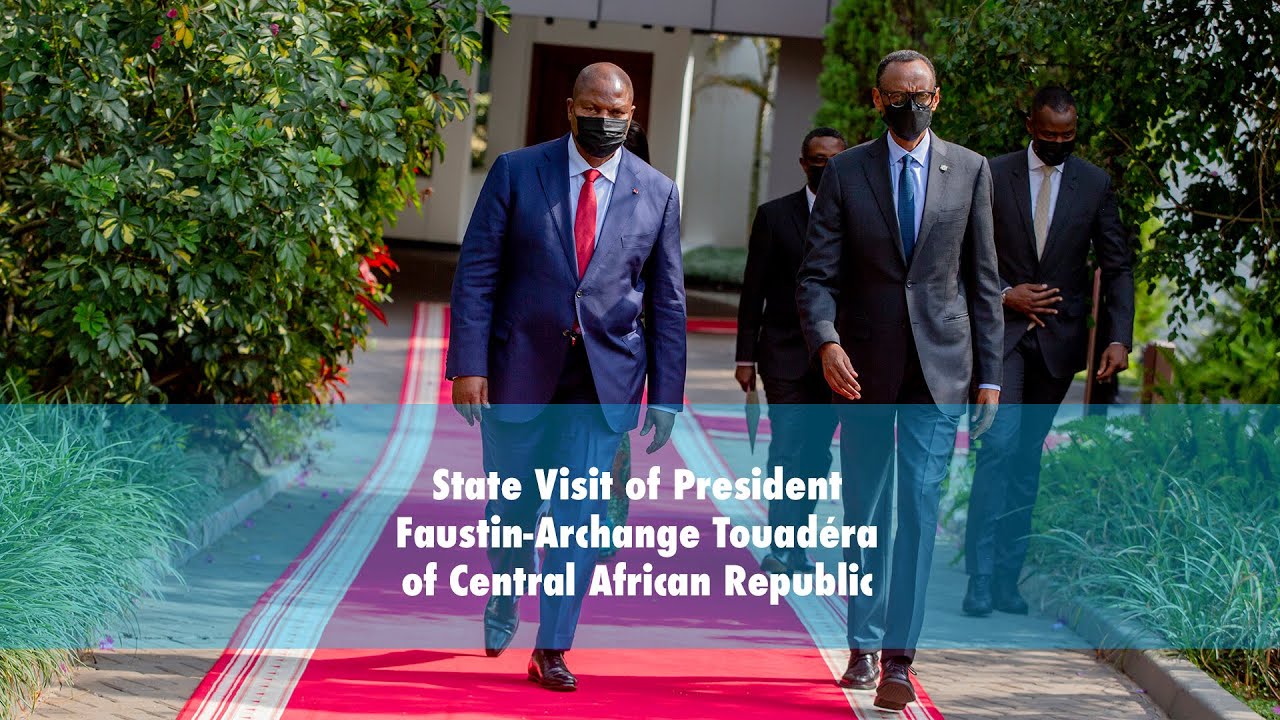 State Visit of President Faustin Archange Touadéra of Central Africa Republic.