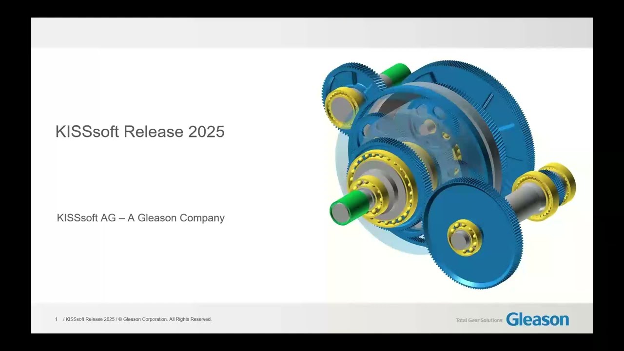 KISSsoft Release 2025 | Improved design efficiency | New features