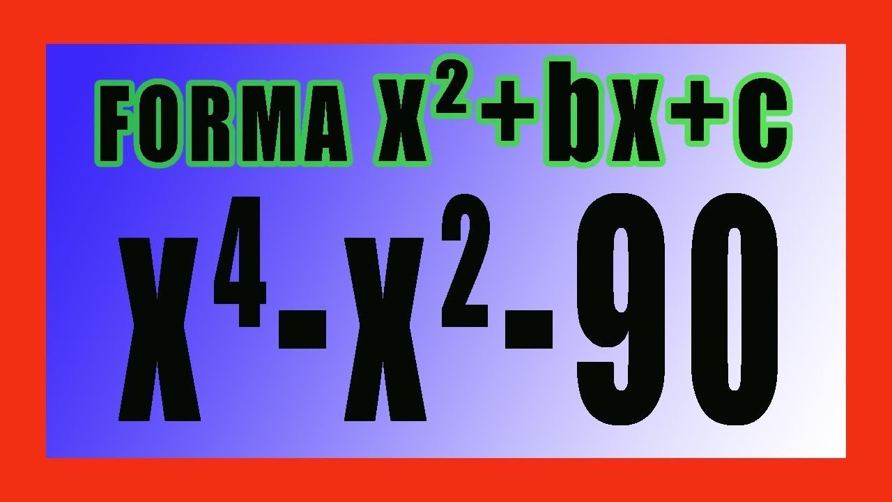 ✅👉 Factorización trinomios de la forma x2+bx+c | Ejemplos