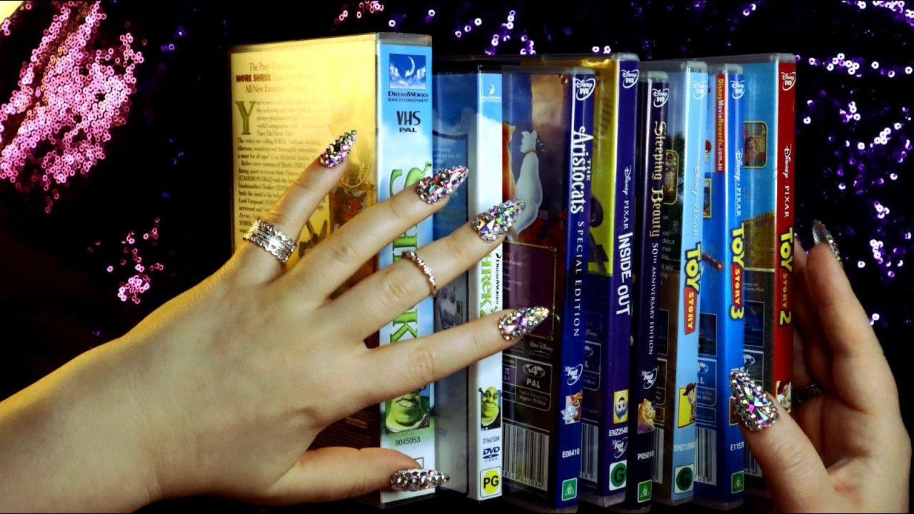 ASMR DVD Collection ✨ My FAVORITE Animated Movies Part 2