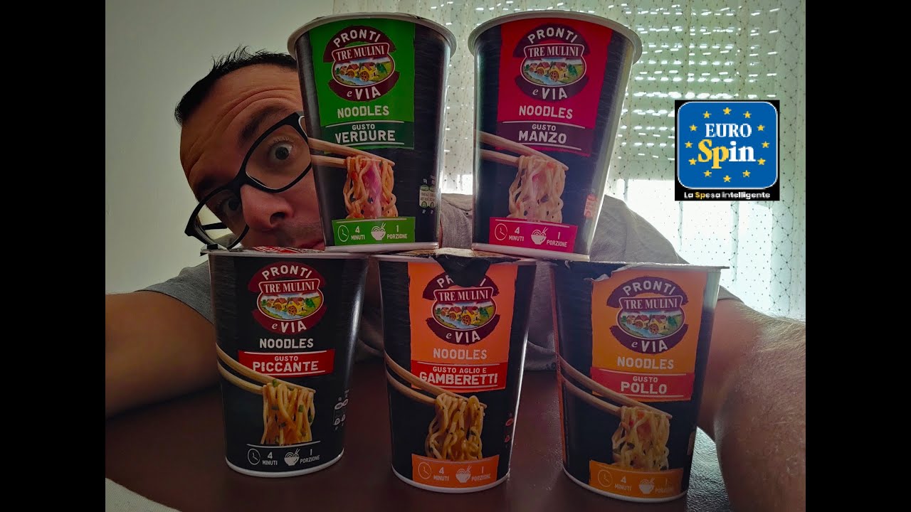 Ho provato TUTTI I RAMEN EUROSPIN !!!!