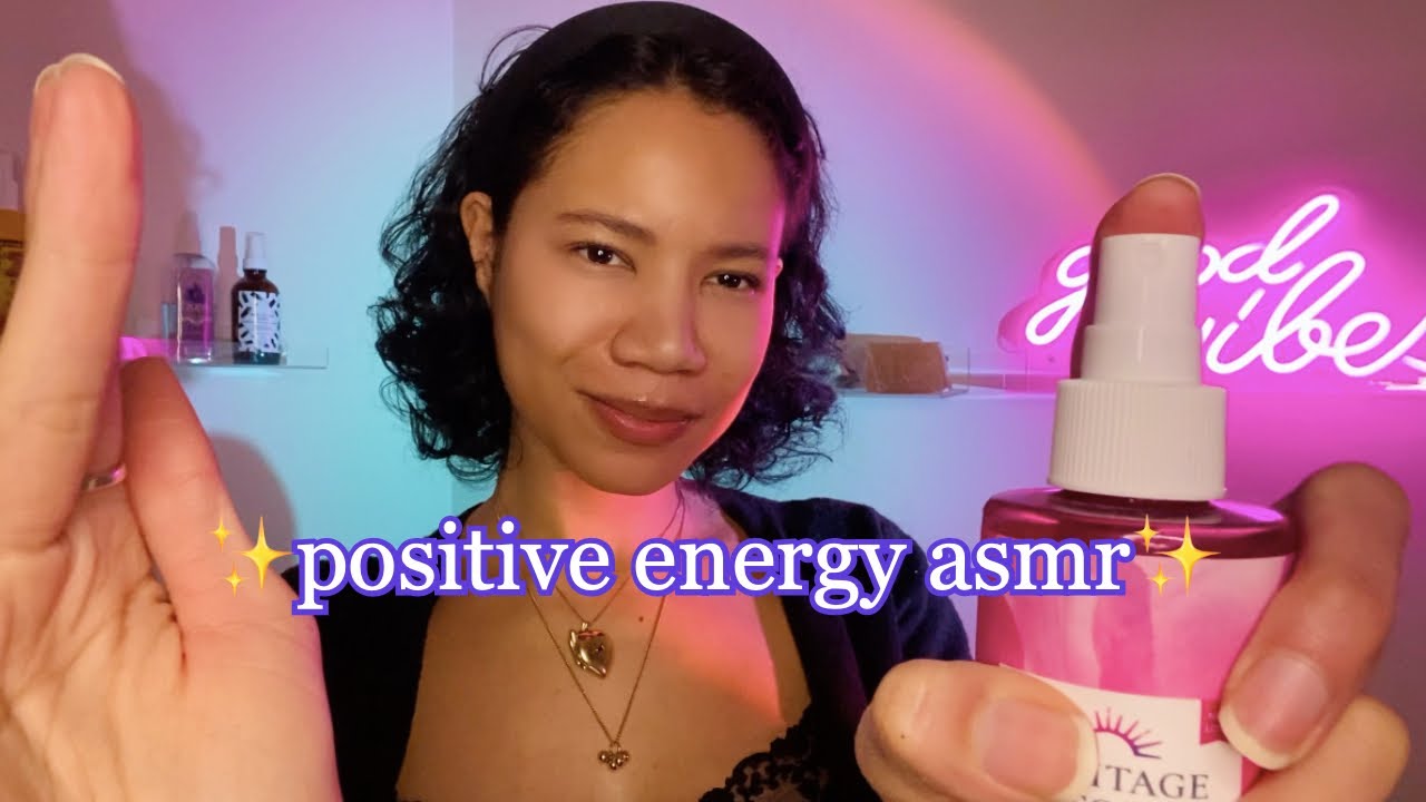 Reprogramming Your Mind with Positive Affirmations | ASMR Reiki | Lots of Tingles