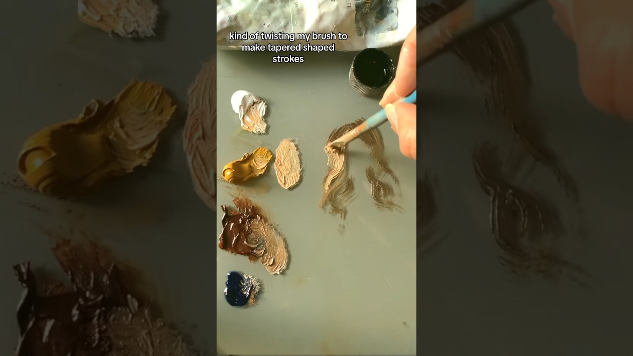 How I would mix the colors for blonde hair! #youtubeshorts #colormixing #viralart