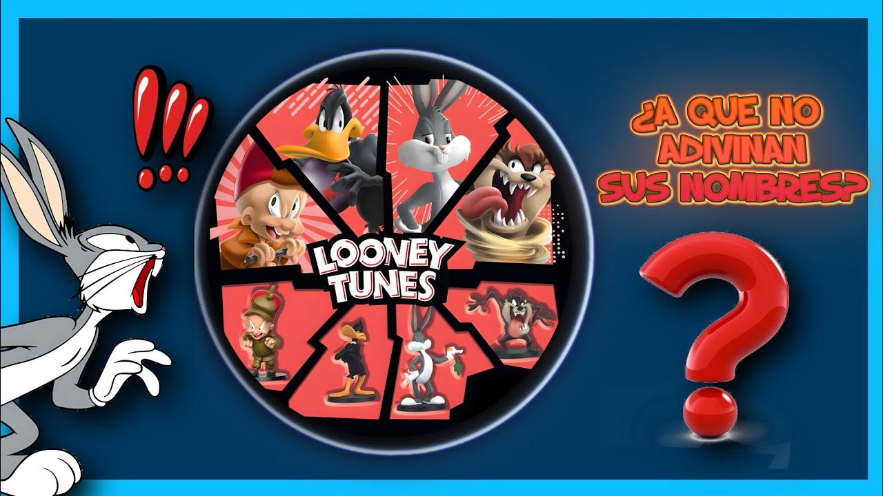 ¡NUEVO RETO! Adivina los personajes de LOONEY TUNES 🐷🐰| IMPOSIBLE...