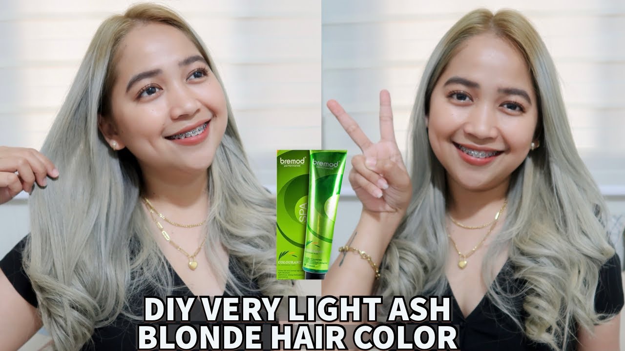 DIY BLEACHING AT HOME | BREMOD 9/1 VERY LIGHT ASH BLONDE