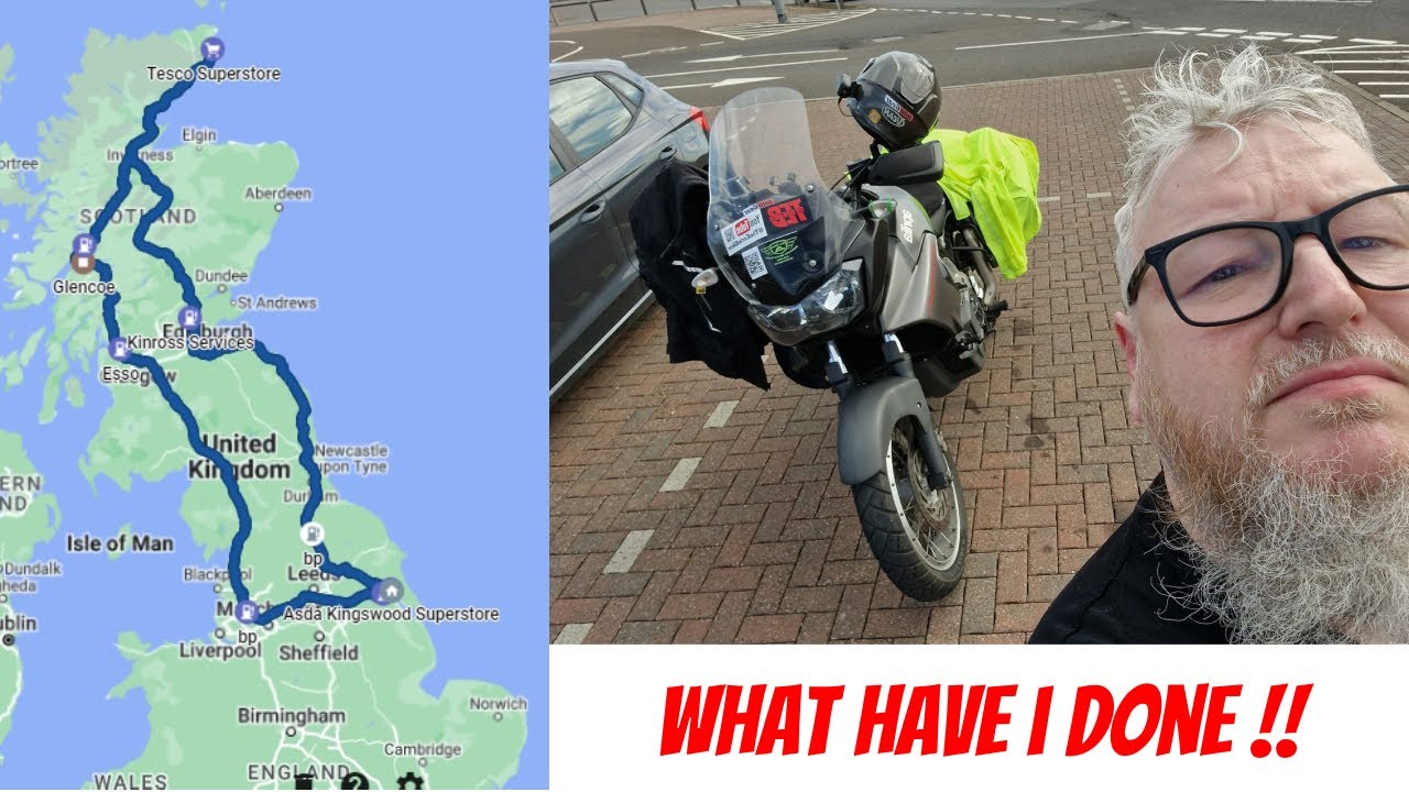 Iron Butt Challenge (Saddlesore 1000) 2023 - BIG MISTAKE ??