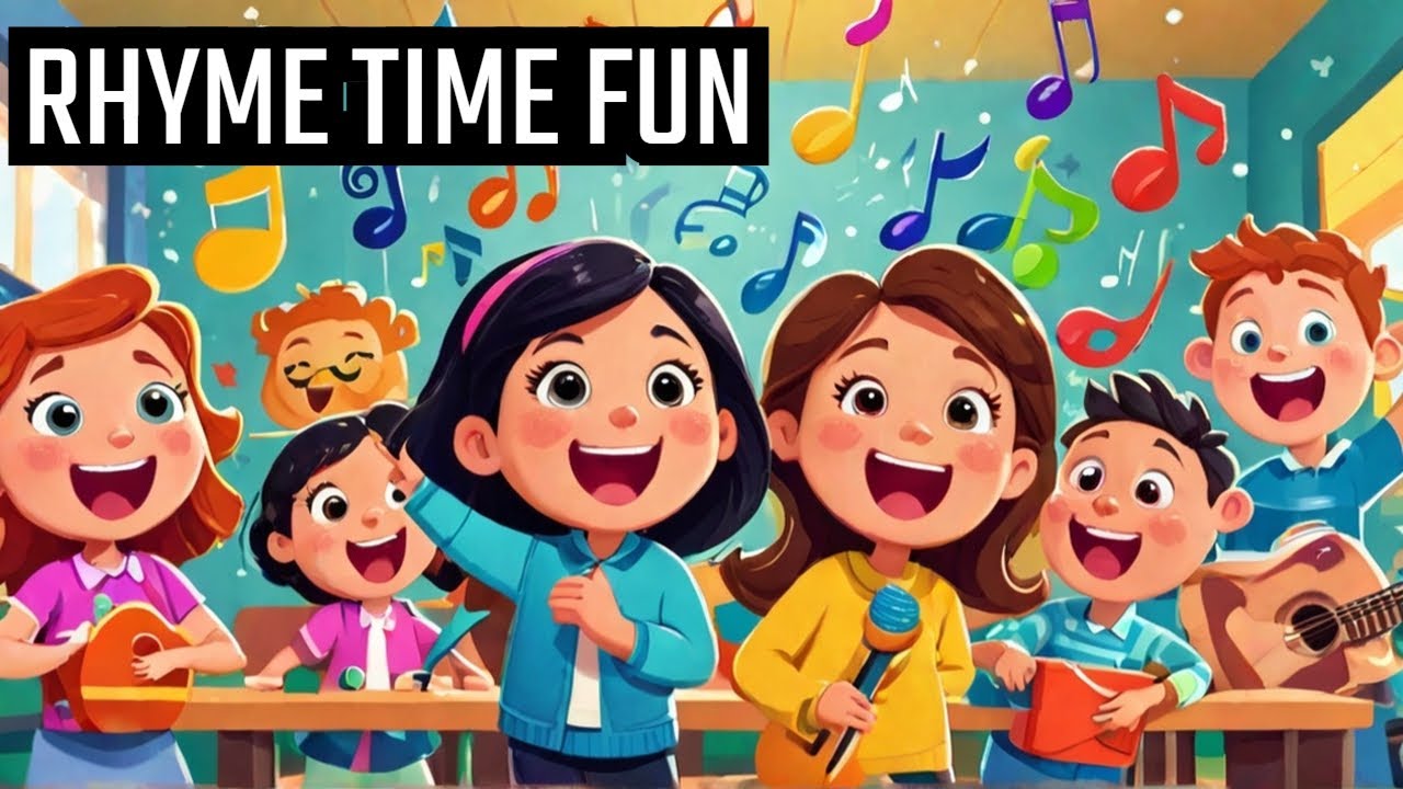 Fun with Rhyming Words | Learn & Sing Along for Kids