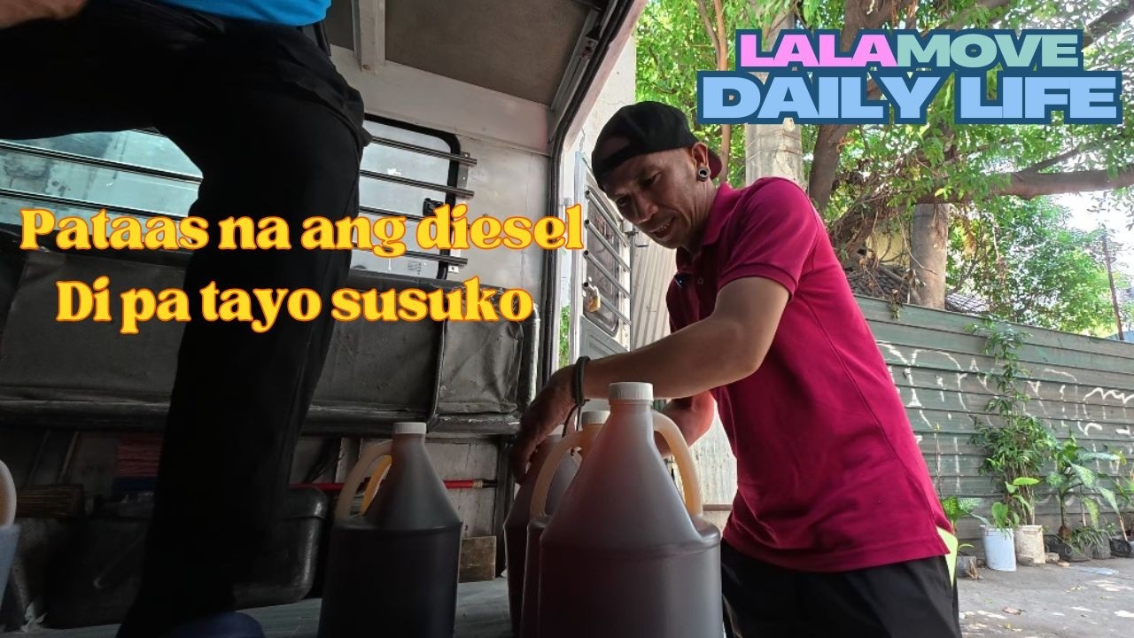 Pataas na ang diesel / di pa tayo susuko / ganda ng biyahe namin