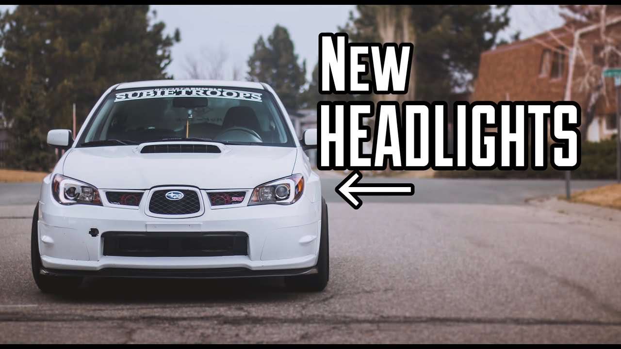Subaru STI Gets New Headlights!