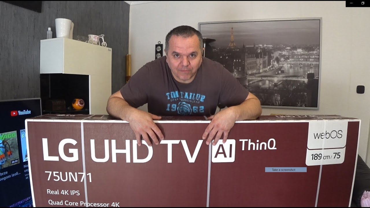 UNBOXING Novi TV od 75 inca!