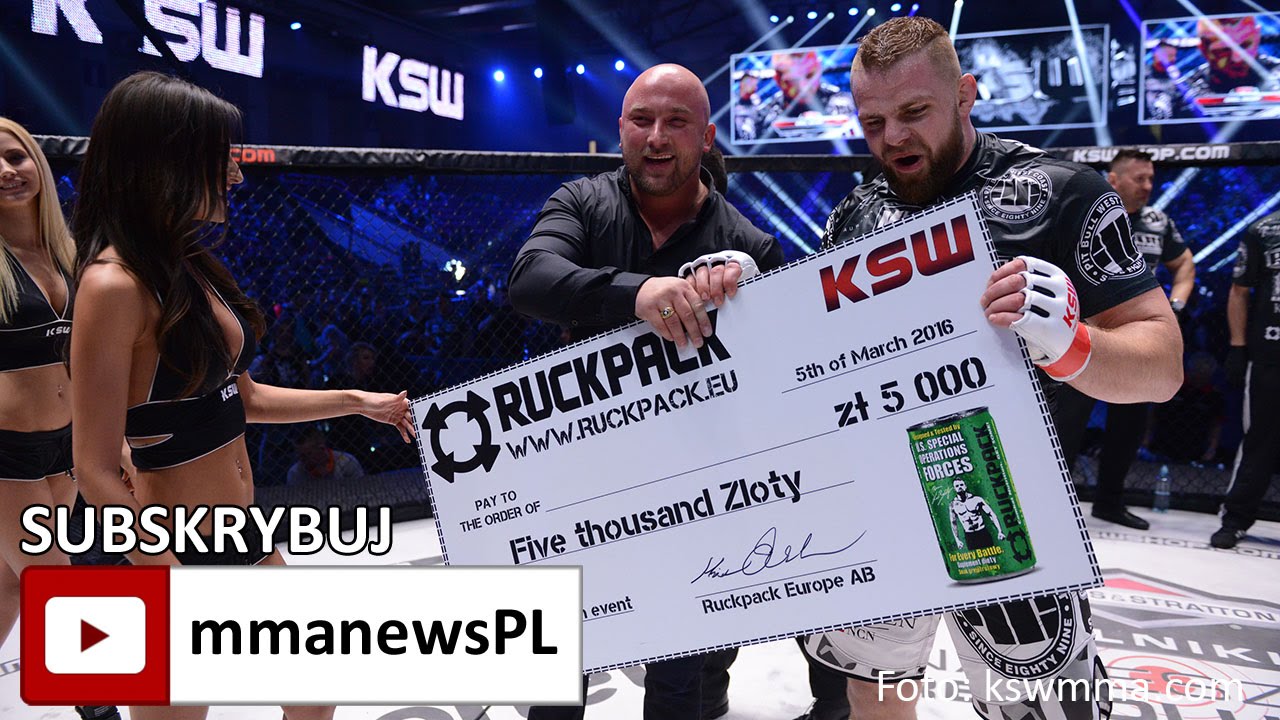 KSW 34: Karol Bedorf znokautował Jamesa McSweeney'a w 1 rundzie