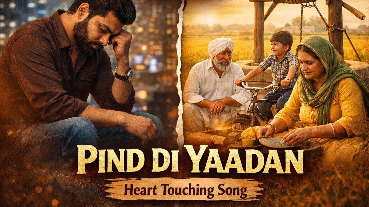 Pind Di Yaadan (Official Video) | Heart Touching Punjabi Song 2026 | Village Life Song |#song 