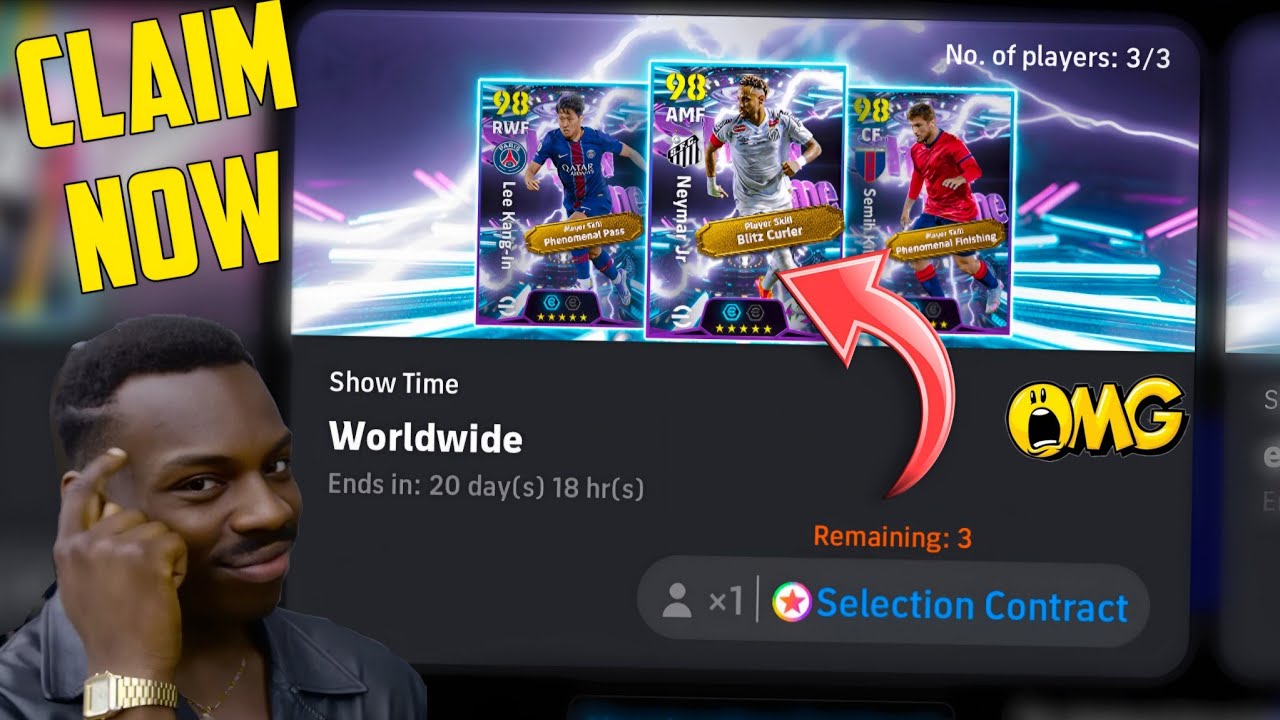 Как получить бесплатный контракт на отбор игроков 🤩 прямо сейчас! eFootball 26