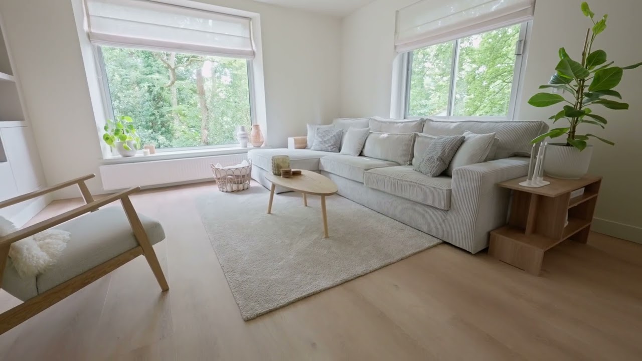Licht Eiken vloer - Landhuis PVC &ndash; Witte Eik | Floer