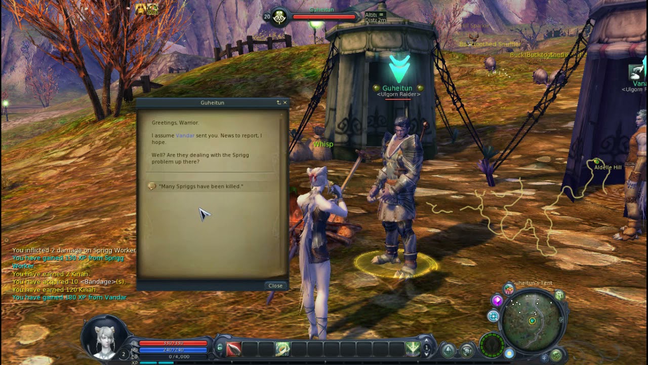 Aion Classic: Complete Ishalgen Playthrough as Warrior 1-10 (All quests + Ascension) [No Commentary]