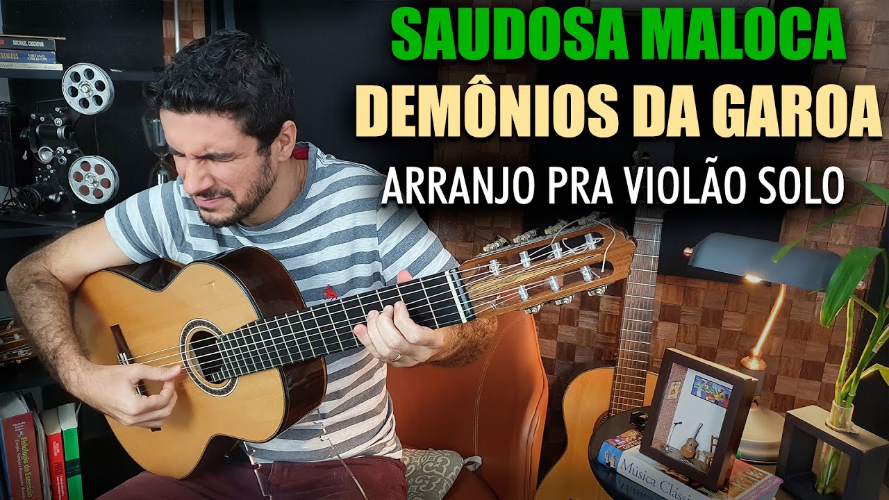 SAUDOSA MALOCA (Samba) - Fingerstyle Guitar (Marcos Kaiser) - Arranjo pra Viol&atilde;o