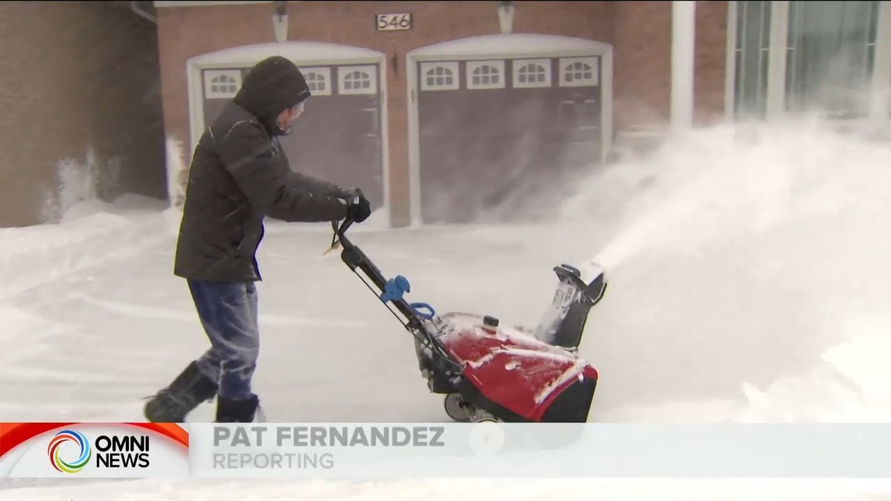 Tagos sa butong lamig dulot ng Arctic air mass sa Canada at US | OMNI News Filipino