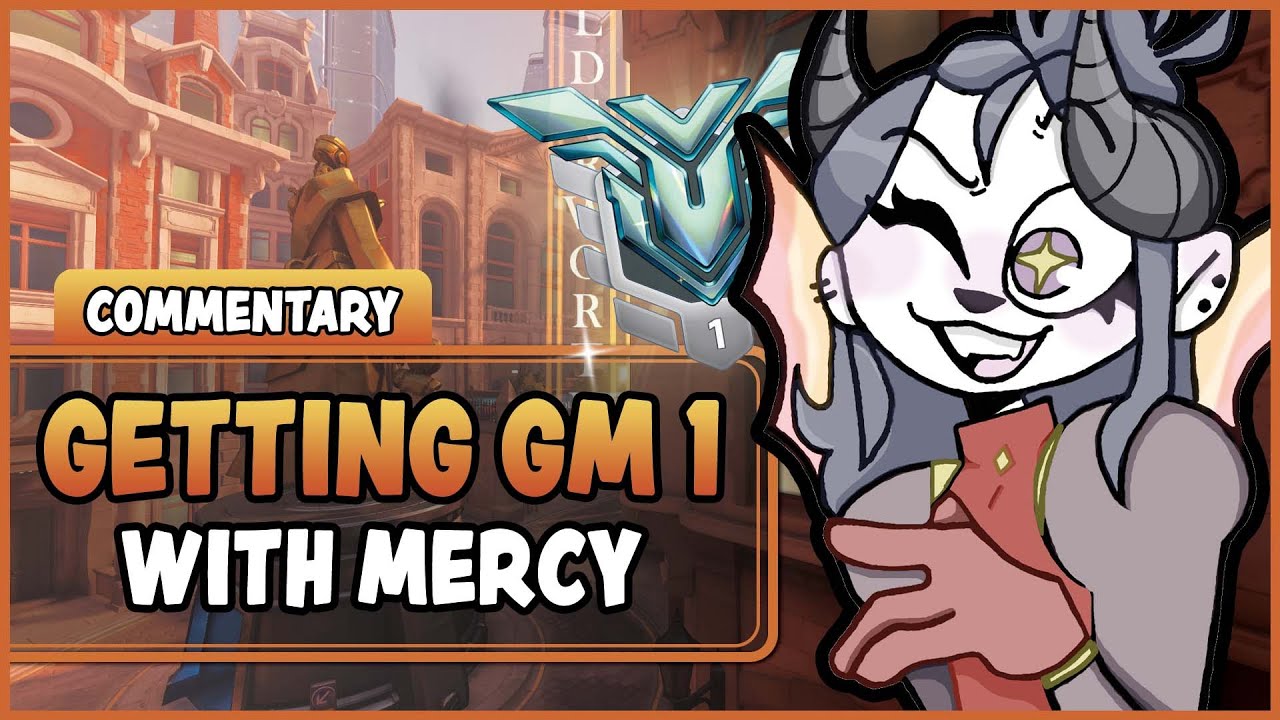 Getting GRANDMASTER 1 as Mercy in OW2 | Commentary Gameplay