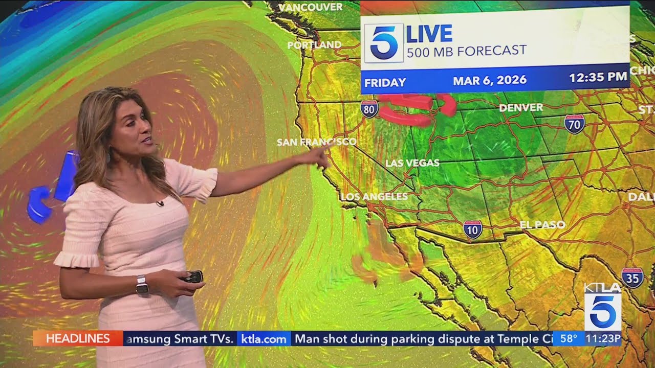 KTLA 5 News Weather Forecast - Wednesday, March 4, 2026