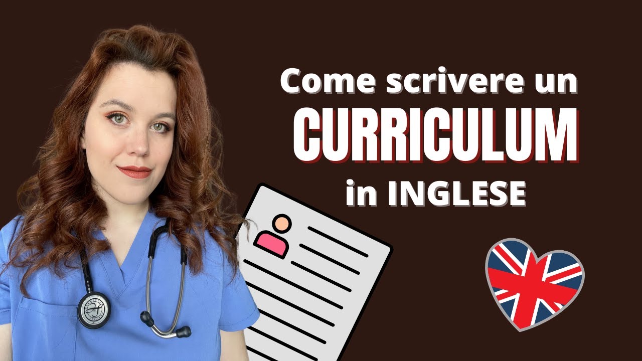 COME scrivere un CURRICULUM in INGLESE 🇬🇧