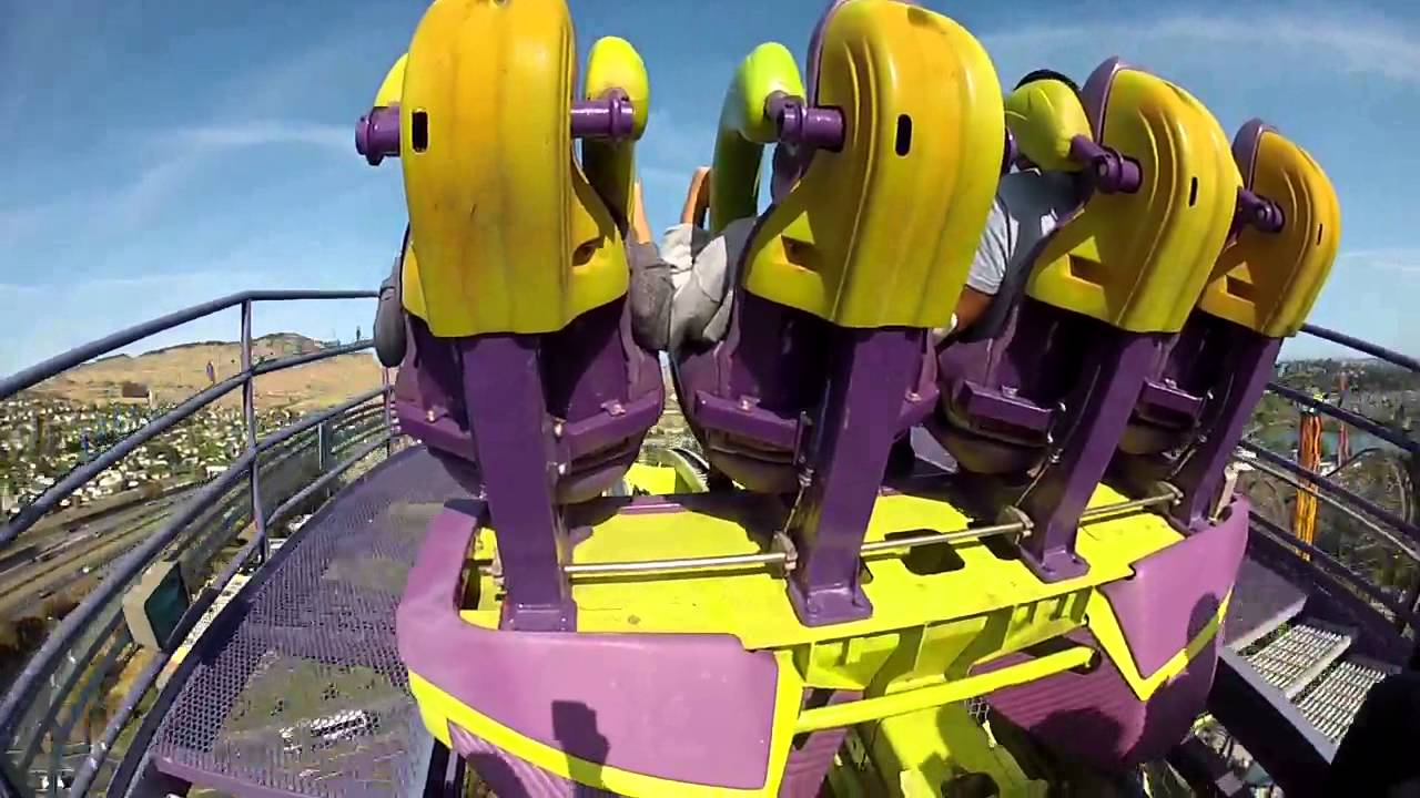 Six Flags Discovery Kingdom GoPro Roller Coaster