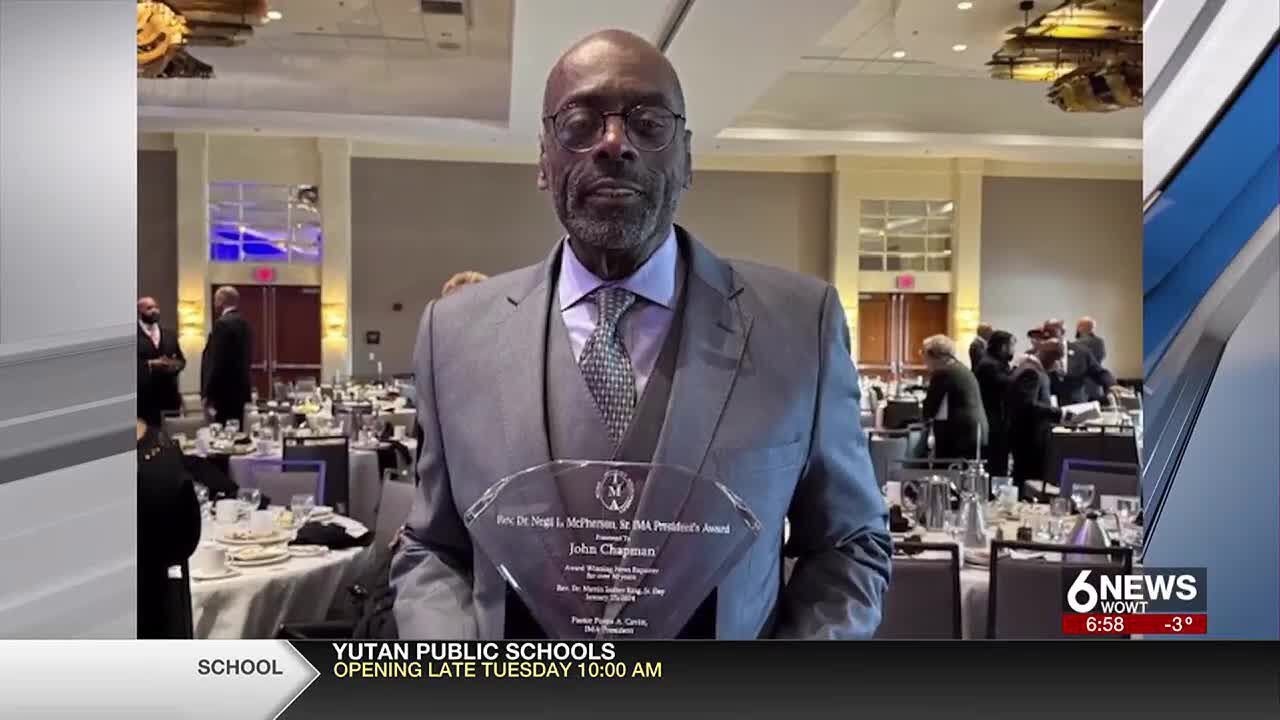 6 News reporter John Chapman receives 2024 Drum Major Award