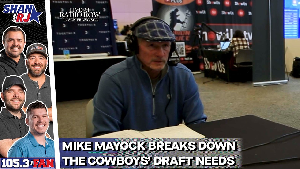 Mike Mayock Live From Radio Row On NFL Draft Strategy, Cowboys Needs & More | Shan & RJ
