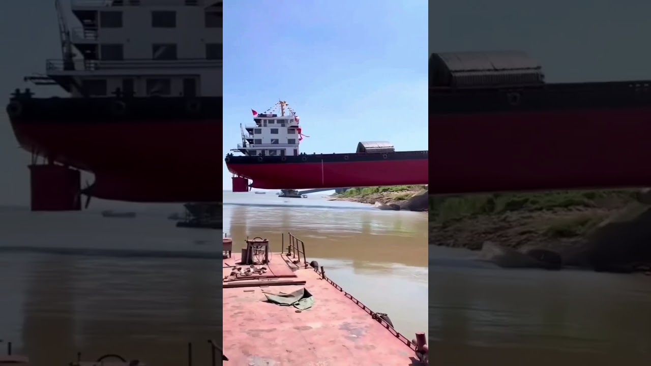 The Longest Tanker Vessel launching