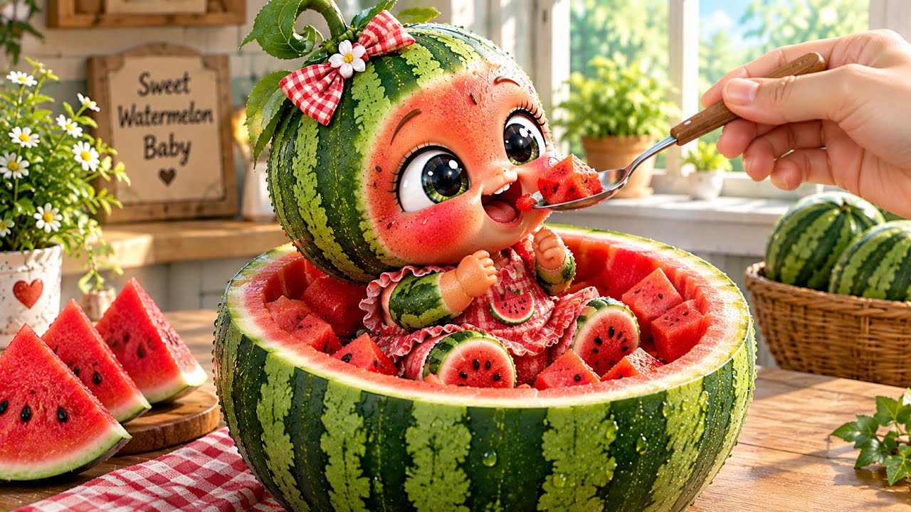 Милые малыши, поедающие фрукты и овощи 🍓🍇🥕🥦 | Очаровательная подборка мальчишек, созданных искусс...