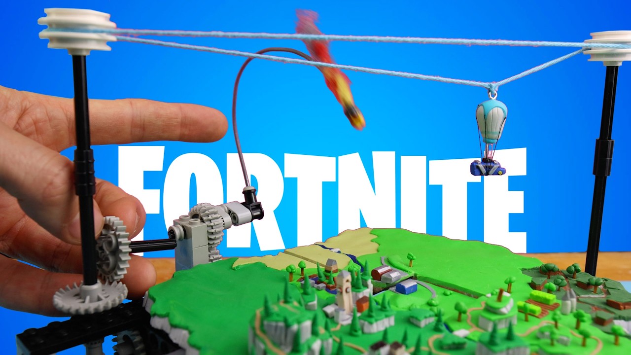 Я построил карту Fortnite OG с механическим механизмом &ndash; и метеорит упал на Dusty Depot!