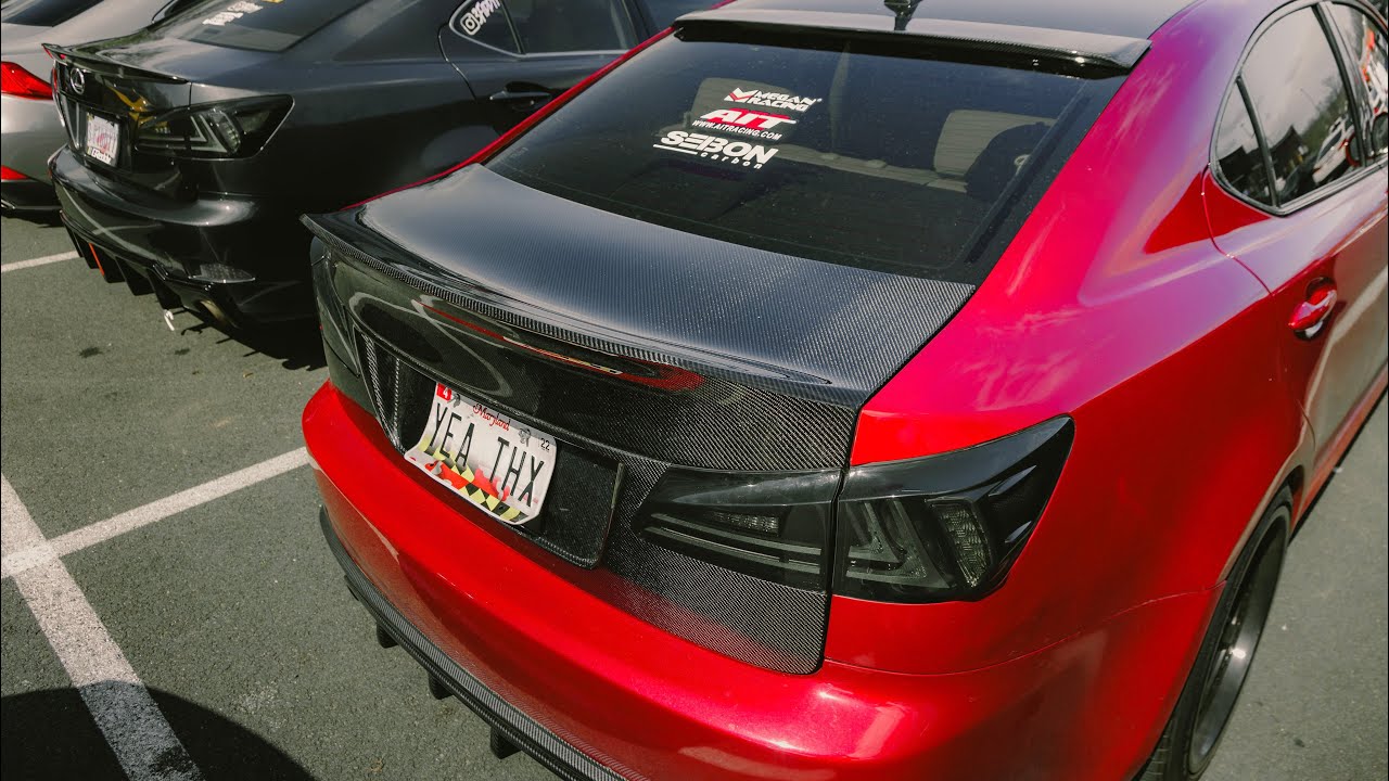This Carbon Fiber Trunk Is INSANE! Lexus IS350 Carbon Fiber Trunk
