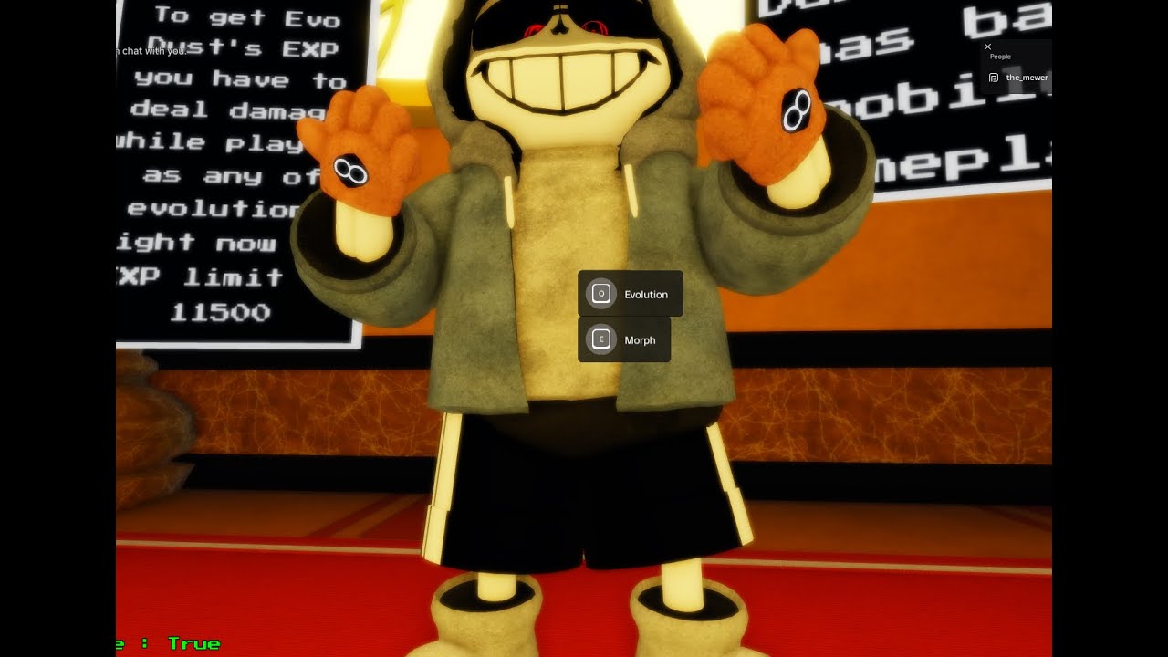 Evo dust in Ut Soul of the Void