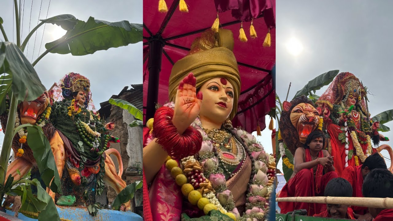 Nirmal Durga Mata Shobha Yatra 2025 | Durga Mata Nimajjanam 2025 | Nirmal Activities