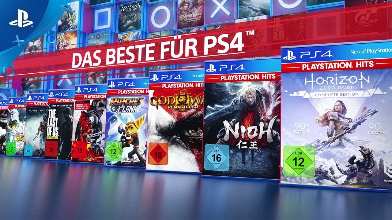 PlayStation Hits | God of War, Uncharted: The Lost Legacy, GT Sport und mehr