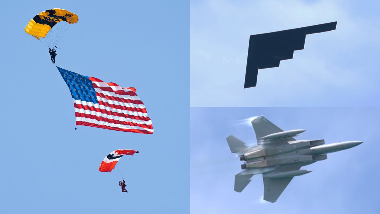 Stealth Bomber, Fighter Jets & More at Miami Beach Air Show! | Day 2