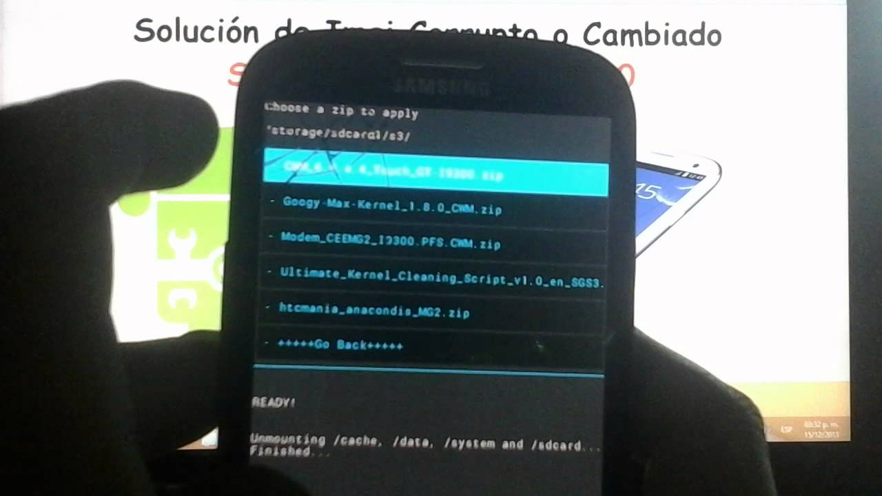 Repara La Imei Corrupta (Sin Señal) En El Galaxy S3 GT-I9300 (En Español)