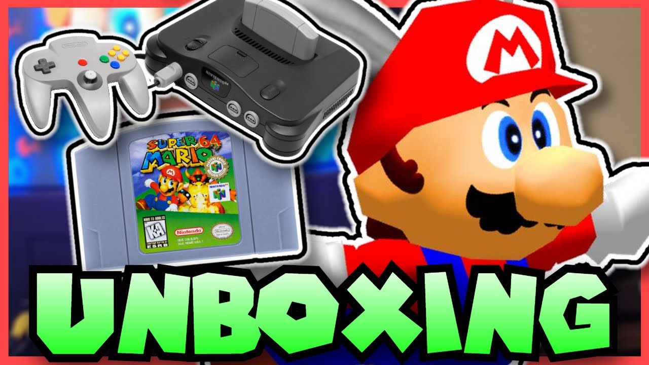 Game Collecting: Nintendo 64 & Super Mario 64 Unboxing!