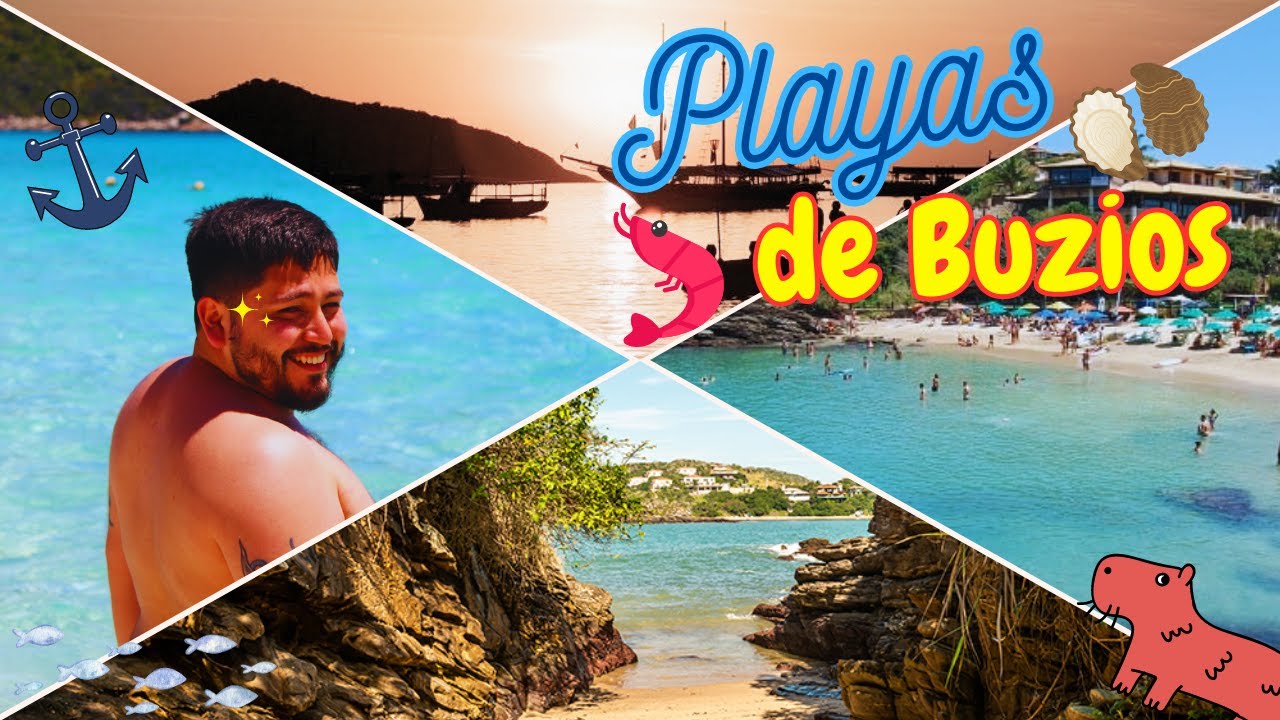 Paraíso en Brasil | +10 playas de Buzios y sus secretos!