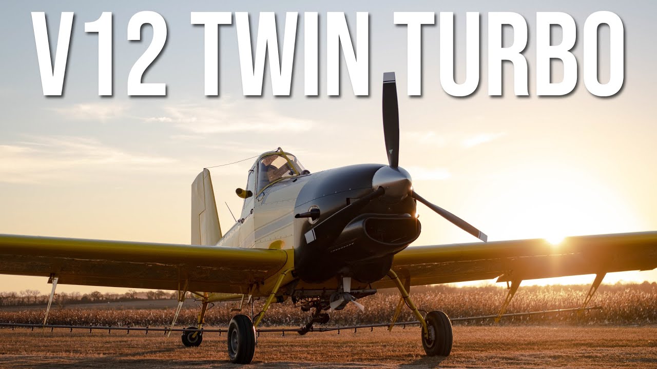 Встречайте: V12 Twin Turbo Diesel Crop Duster