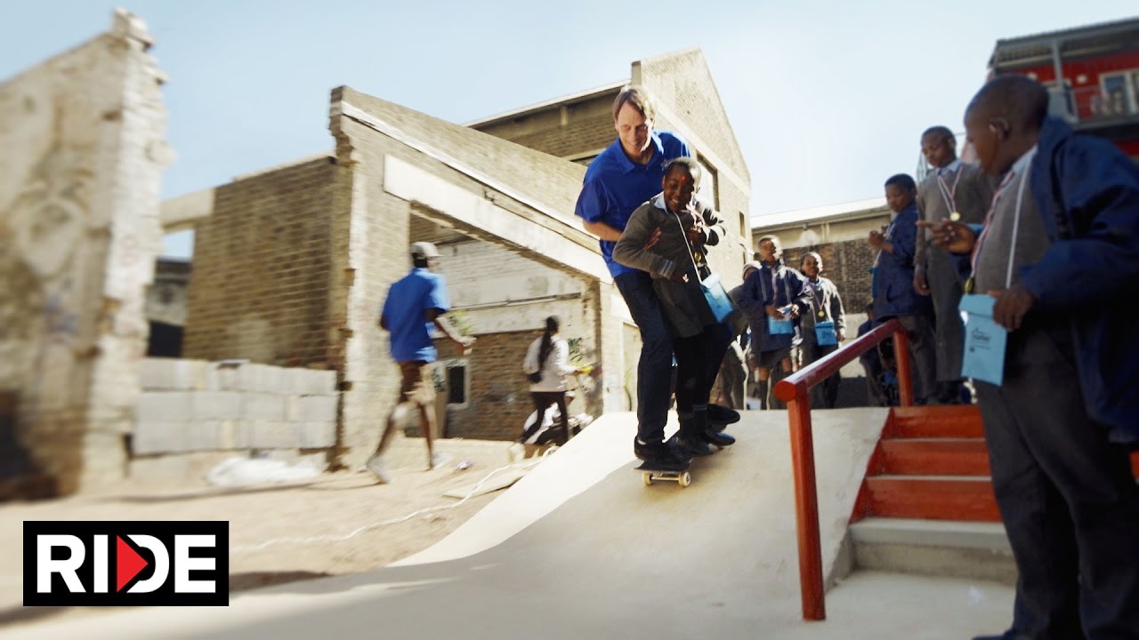 Tony Hawk & Thalente Biyela on a Starkey Hearing Foundation Mission To South Africa
