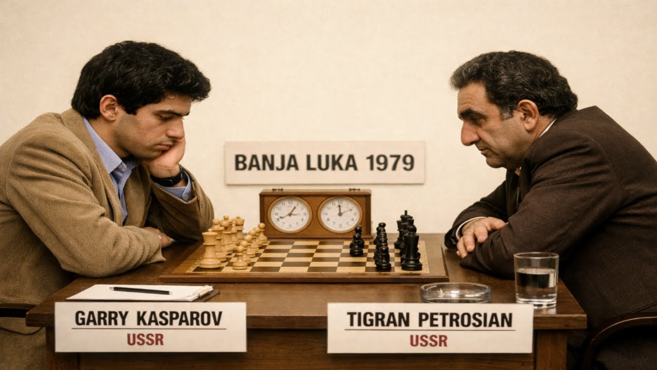 Garry Kasparov vs Tigran Petrosian - Banja Luka, 1979
