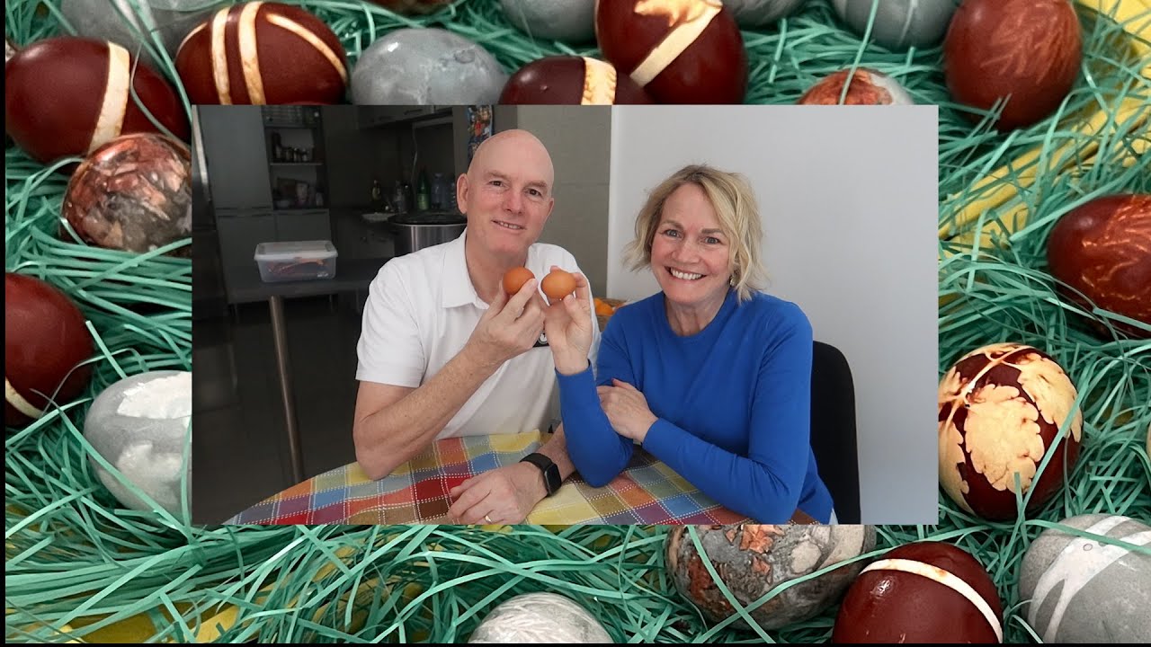 Dying Easter Eggs The Serbian Way! All Natural.