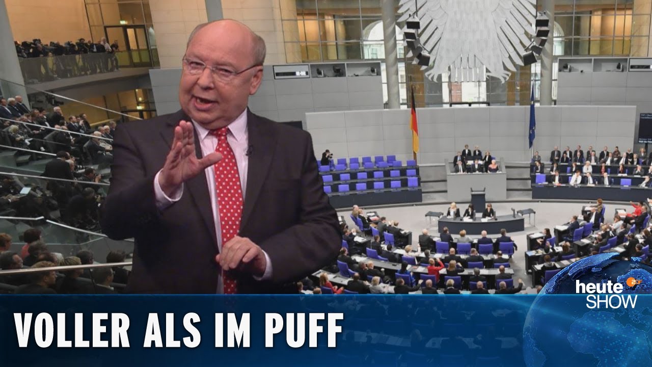 Der größte Bundestag aller Zeiten muss kleiner werden | heute-show vom 31.01.2020