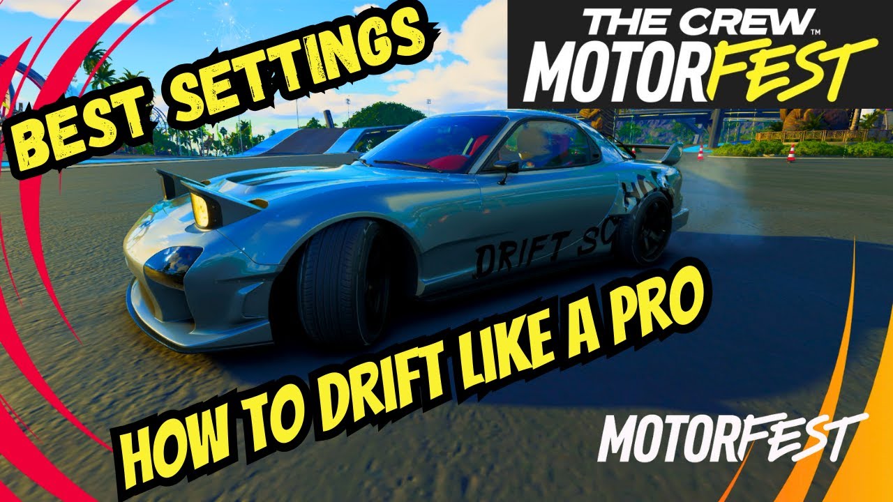 The Crew Motorfest Best Drift Settings / PRO SETTINGS / How to Drift The Crew Motorfest