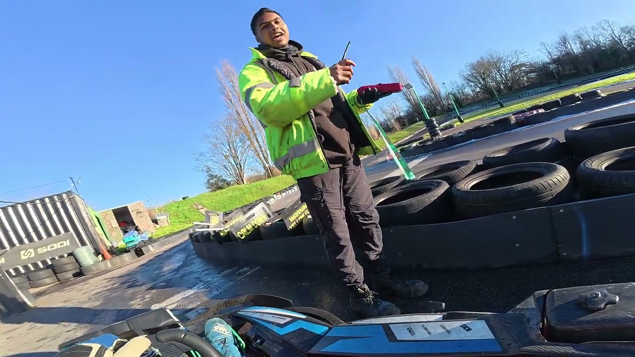 Surbiton Raceway Practice Session 2 In Icy Conditions